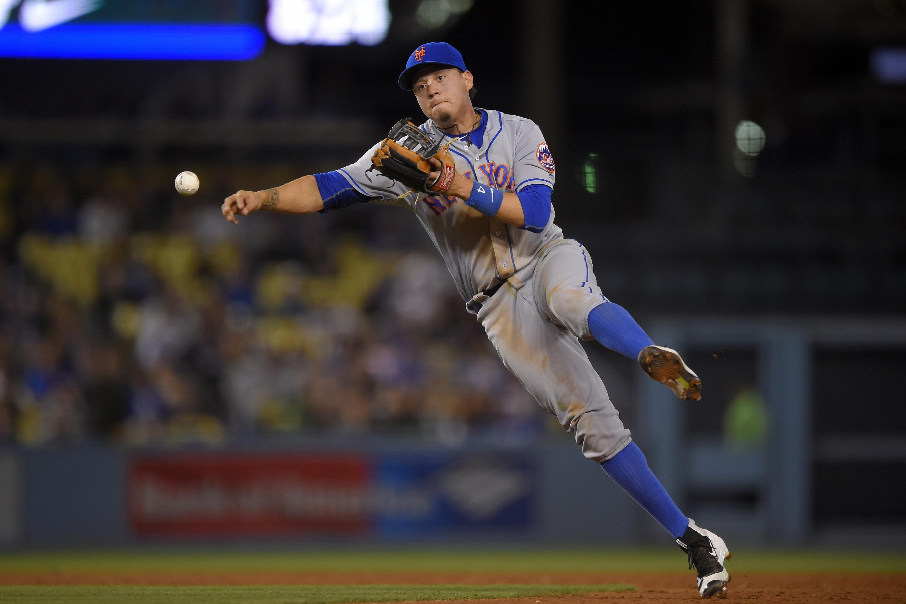 New York Mets WILMER FLORES second of 2 home runs