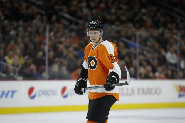 Philadelphia Flyers' Evgeny Medvedev in action during an NHL hockey game against the Montreal Canadiens, Tuesday, Feb. 2, 2016, in Philadelphia. (AP Photo/Matt Slocum)