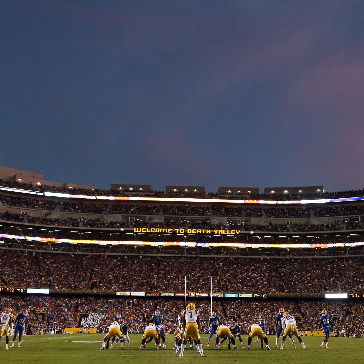 10 Toughest College Football Stadiums To Play In Bleacher Report