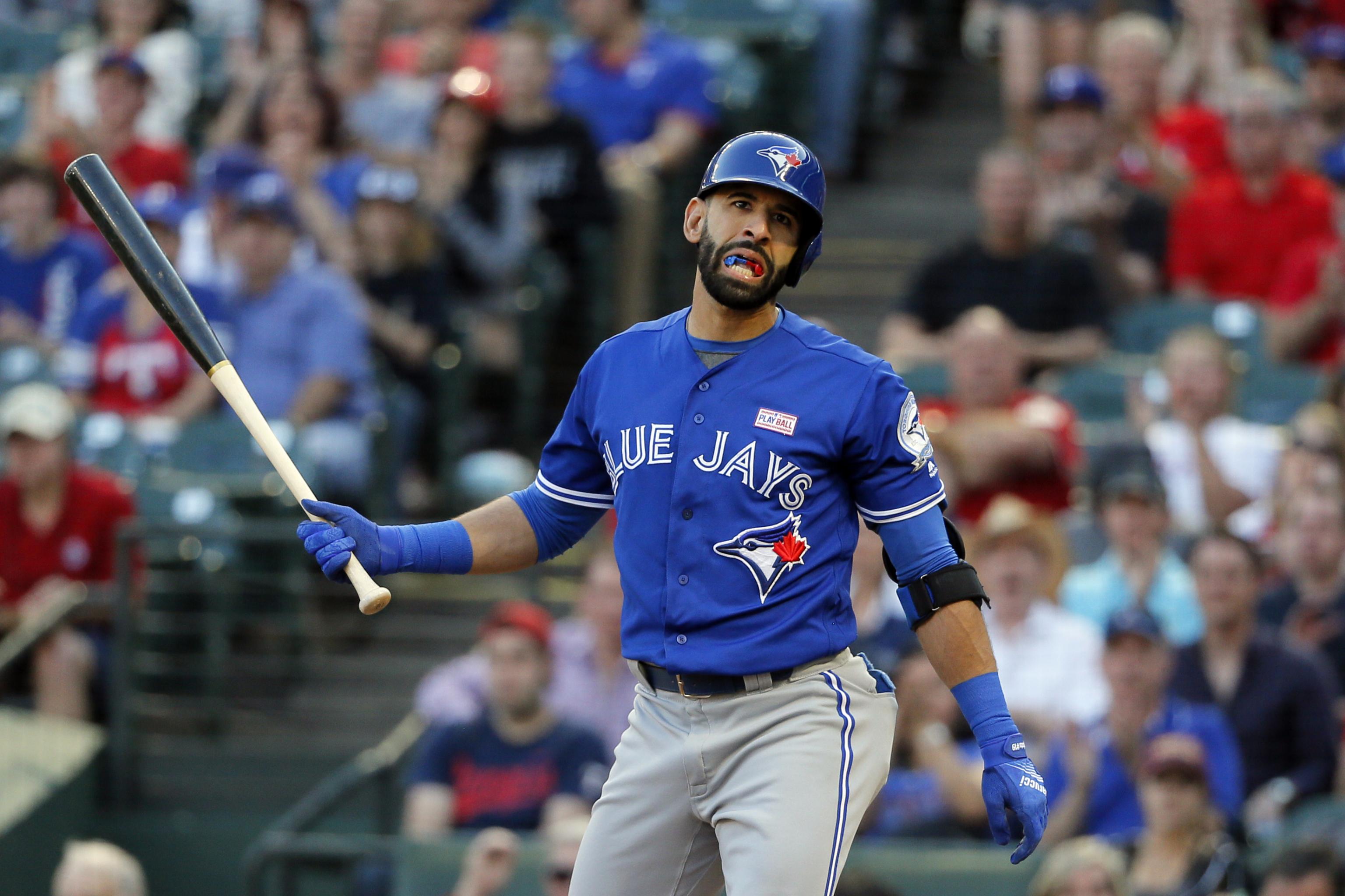 Texas Rangers' Rougned Odor lands punch to face of Toronto Blue