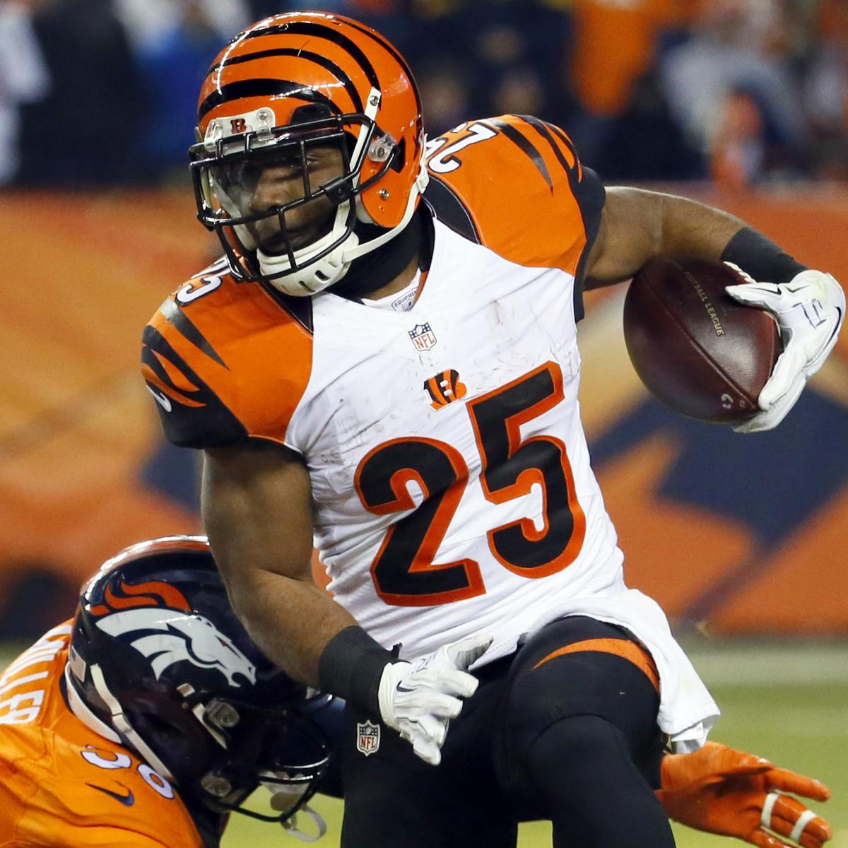 Giovani Bernard Contract: Latest News, Rumors on RB's Negotiations with ...
