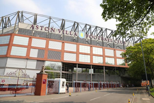 BIRMINGHAM, ENGLAND - MAY 07:  A general view of the stadium prior to the Barclays Premier League match between Aston Villa and Newcastle United at Villa Park on May 7, 2016 in Birmingham, United Kingdom.  (Photo by Richard Heathcote/Getty Images)