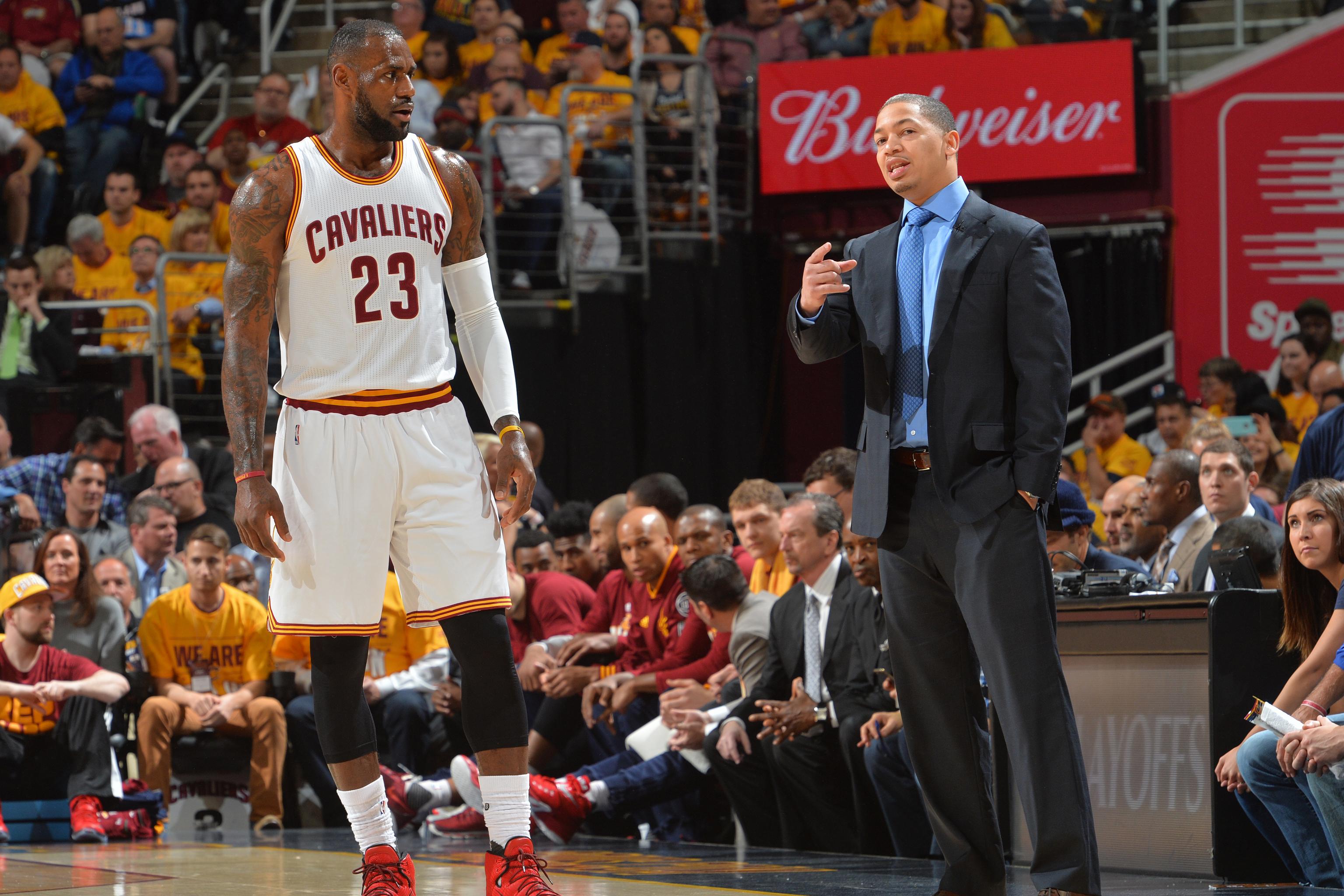 LeBron James, Tyronn Lue both see issues Cleveland Cavaliers must