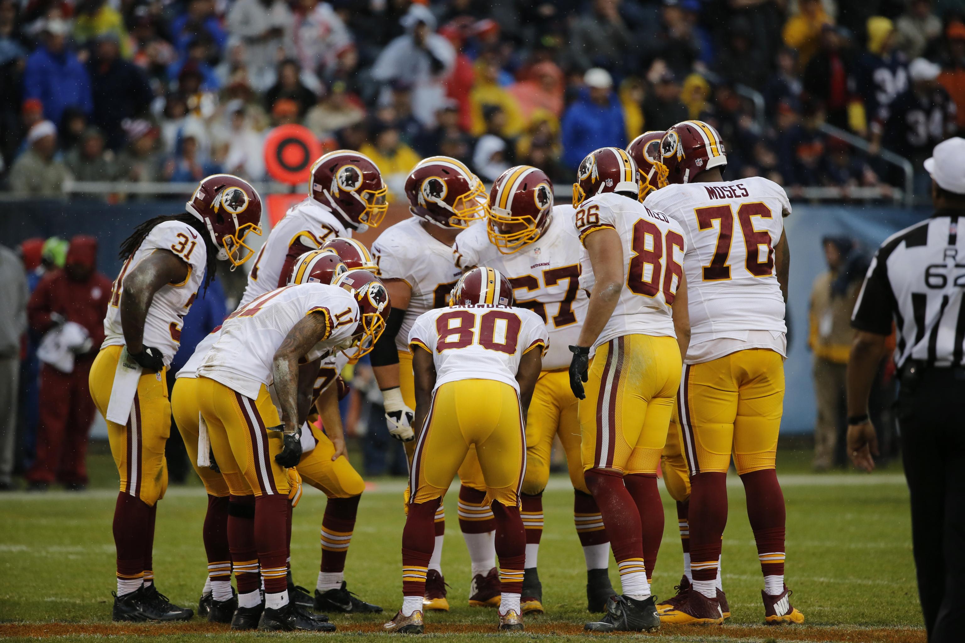 No One Seems to Know Why the Redskins' Name Wasn't on Their Salute