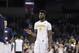 California forward Jaylen Brown (0) walks on the court before a first-round men's college basketball game against Hawaii in the NCAA Tournament in Spokane, Wash., Friday, March 18, 2016. (AP Photo/Young Kwak)