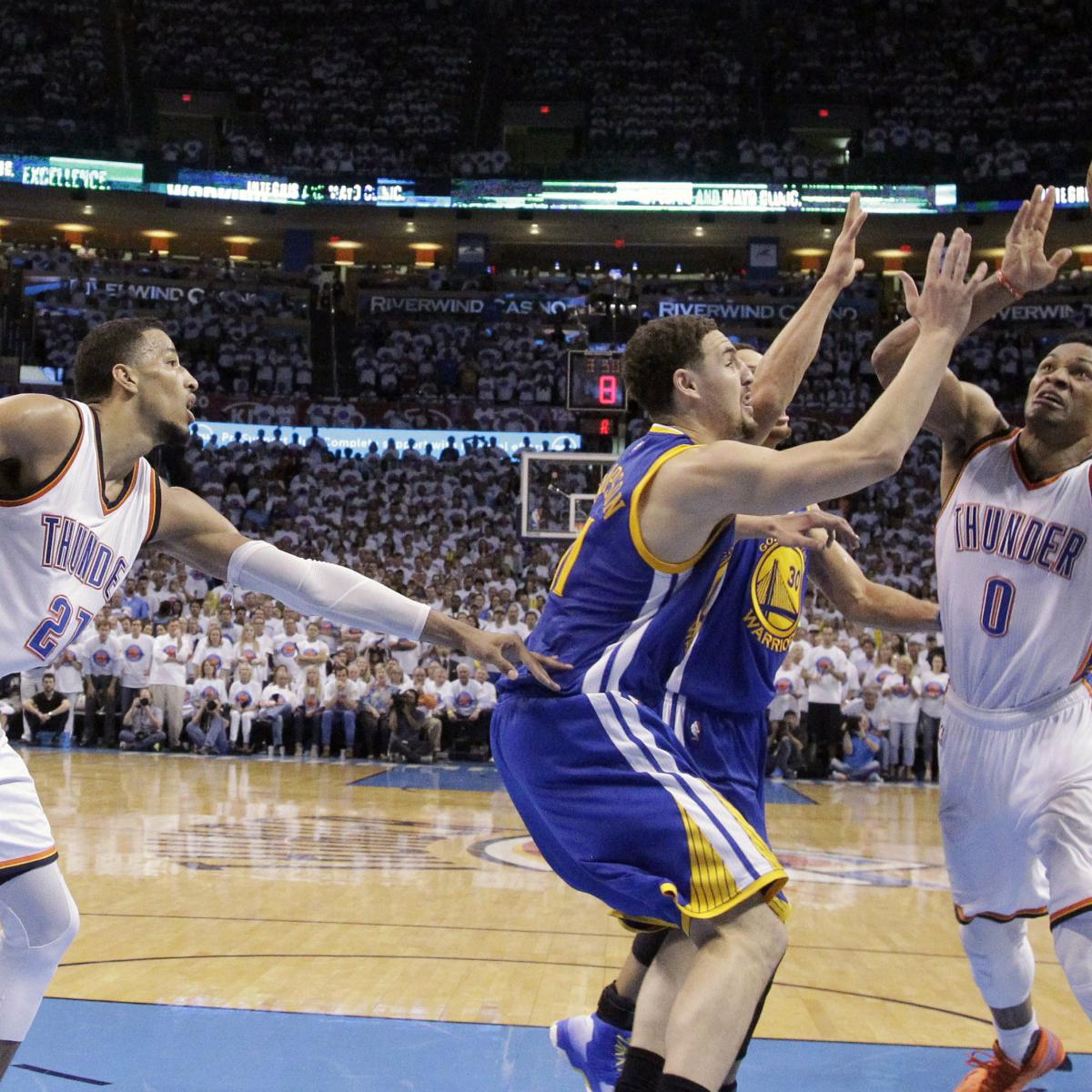 Warriors vs. Thunder Game 4 Video Highlights and Recap from 2016 NBA