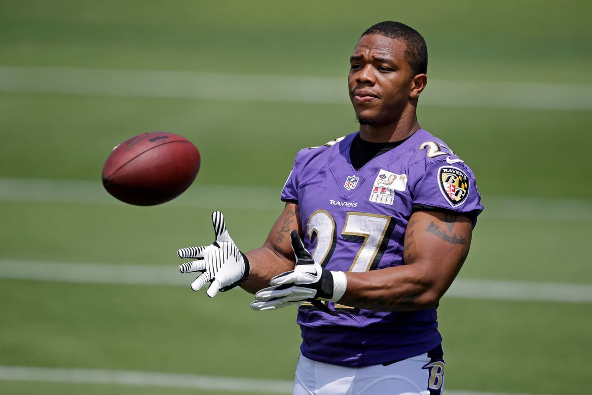 Ray Rice Addressed Ravens Rookies in Player Engagement Program News