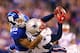 EAST RUTHERFORD, NJ - NOVEMBER 15: Malcolm Butler #21 of the New England Patriots breaks up a pass intended for Odell Beckham #13 of the New York Giants during the second quarter at MetLife Stadium on November 15, 2015 in East Rutherford, New Jersey. (Photo by Elsa/Getty Images)