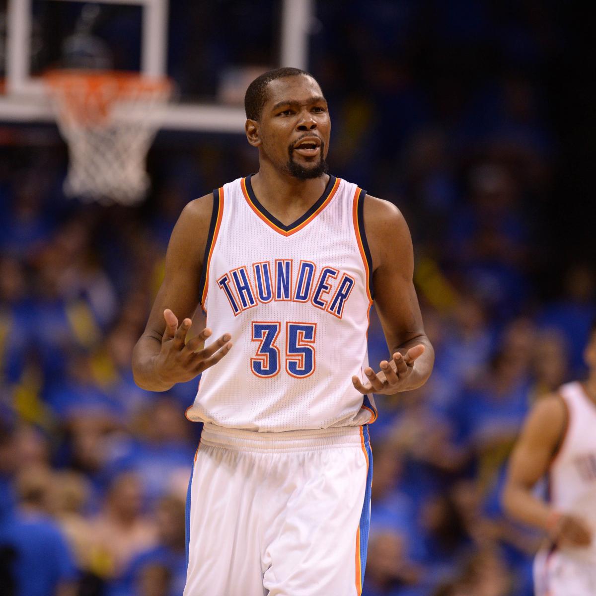 Kevin Durant has a big game to help the Thunder tie series with