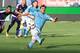 NEW YORK, NY - MAY 29: Forward David Villa #7 of New York City FC slips while attempting a penalty kick during the match vs Orlando City FC at Yankee Stadium on May 29, 2016 in New York City. New York City FC and Orlando City FC draw 2-2. (Photo by Michael Stewart/Getty Images)