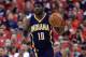 TORONTO, ON - MAY 01: Ty Lawson #10 of the Indiana Pacers dribbles the ball in the first half of Game Seven of the Eastern Conference Quarterfinals against the Toronto Raptors during the 2016 NBA Playoffs at the Air Canada Centre on May 01, 2016 in Toronto, Ontario, Canada. NOTE TO USER: User expressly acknowledges and agrees that, by downloading and or using this photograph, User is consenting to the terms and conditions of the Getty Images License Agreement. (Photo by Vaughn Ridley/Getty Images)