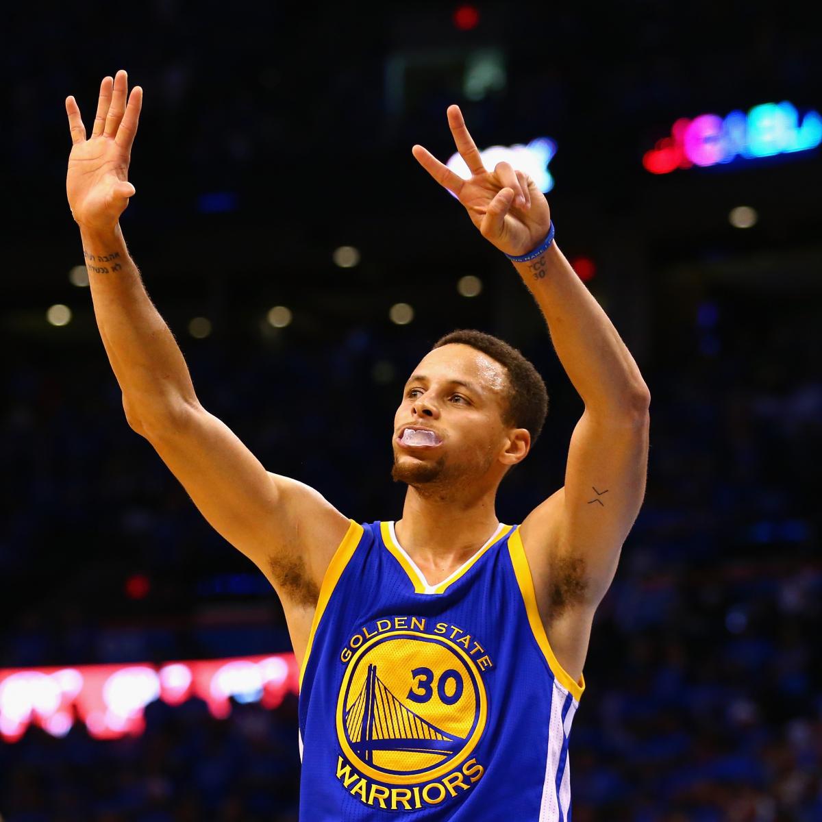 Stephen Curry Comments on Home-Court Advantage for Game 7 vs. Thunder 