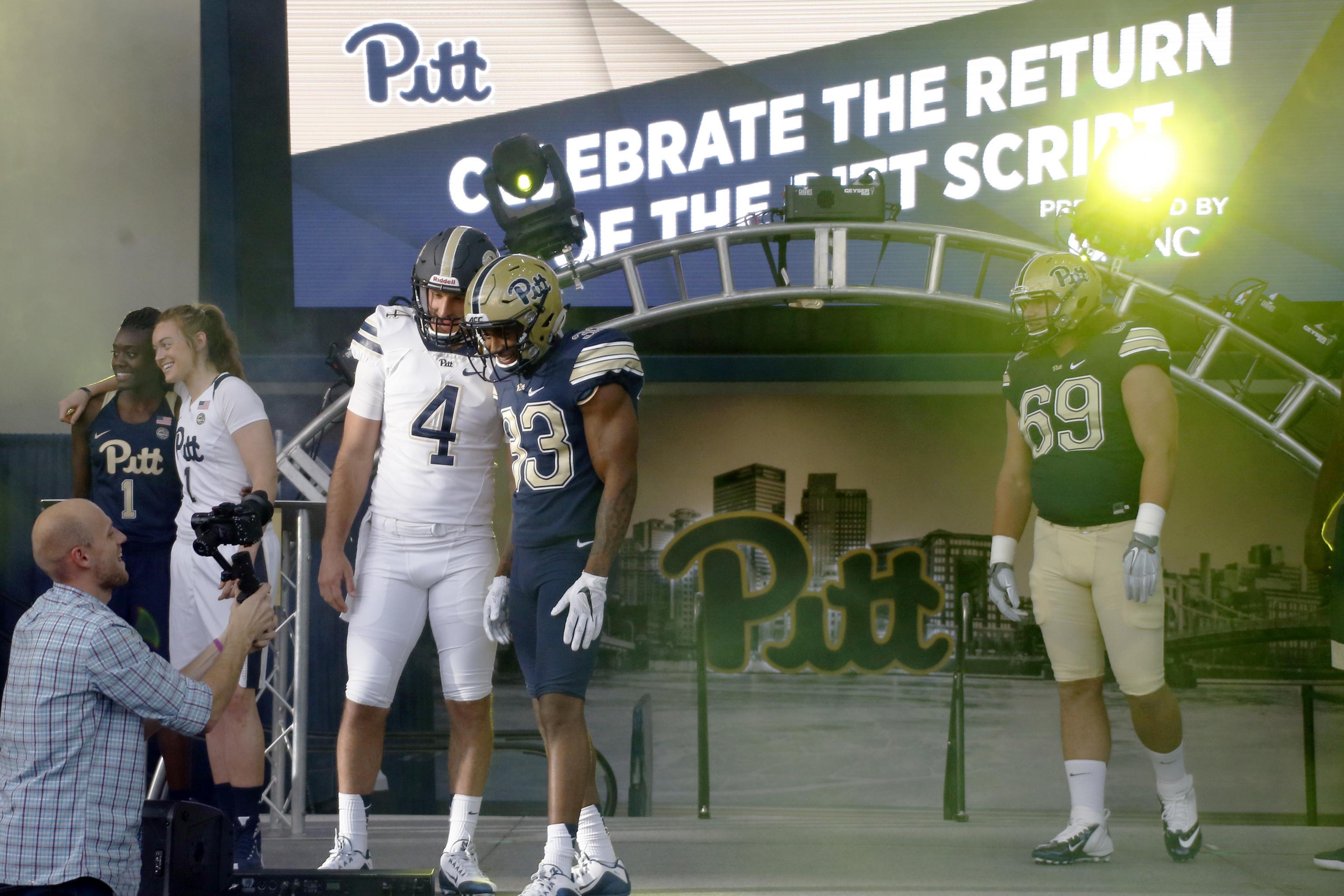 Pitt Unveils New Uniforms Featuring #PittScript Logo - Stadium