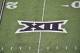 MANHATTAN, KS - NOVEMBER 21: A general view of the the Big 12 logo painted on the field during a game between the Kansas State Wildcats and the Iowa State Cyclones on November 21, 2015 at Bill Snyder Family Stadium in Manhattan, Kansas. (Photo by Peter G. Aiken/Getty Images) *** Local Caption ***