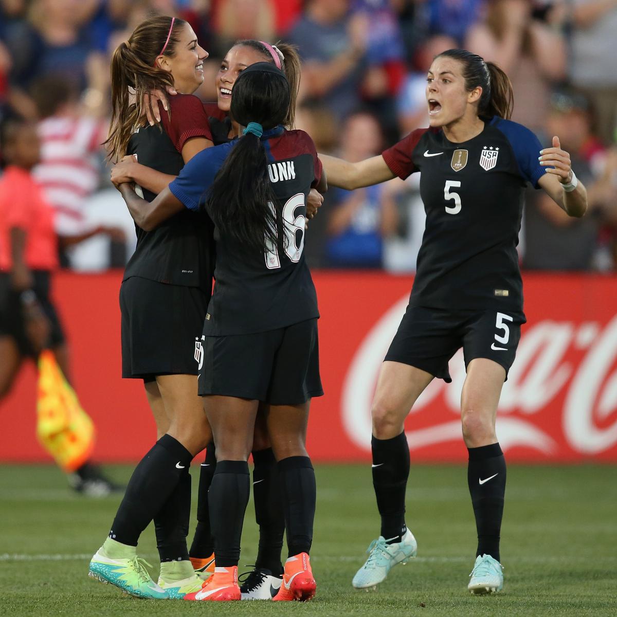 USA vs. Japan Women's Soccer: Score, Reaction from 2016 International