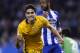 Barcelona's defender Marc Bartra celebrates after scoring a goal during the Spanish league football match RC Deportivo de la Coruna vs FC Barcelona at the Municipal de Riazor stadium in La Coruna on April 20, 2016. / AFP / MIGUEL RIOPA (Photo credit should read MIGUEL RIOPA/AFP/Getty Images)