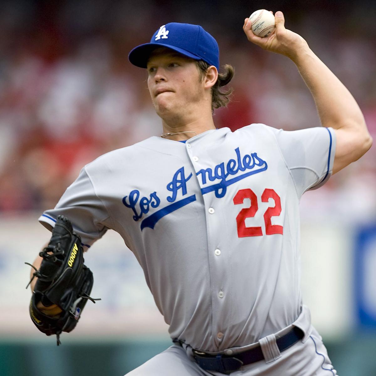 Los Angeles Dodgers Clayton Kershaw 22 Great Player Mlb Baseball