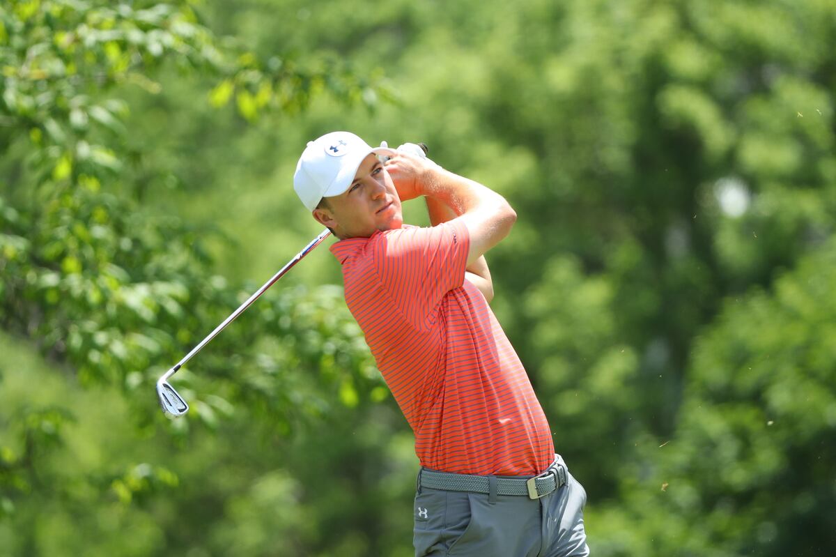 Jordan Spieth at Memorial Tournament 2016: Friday ...