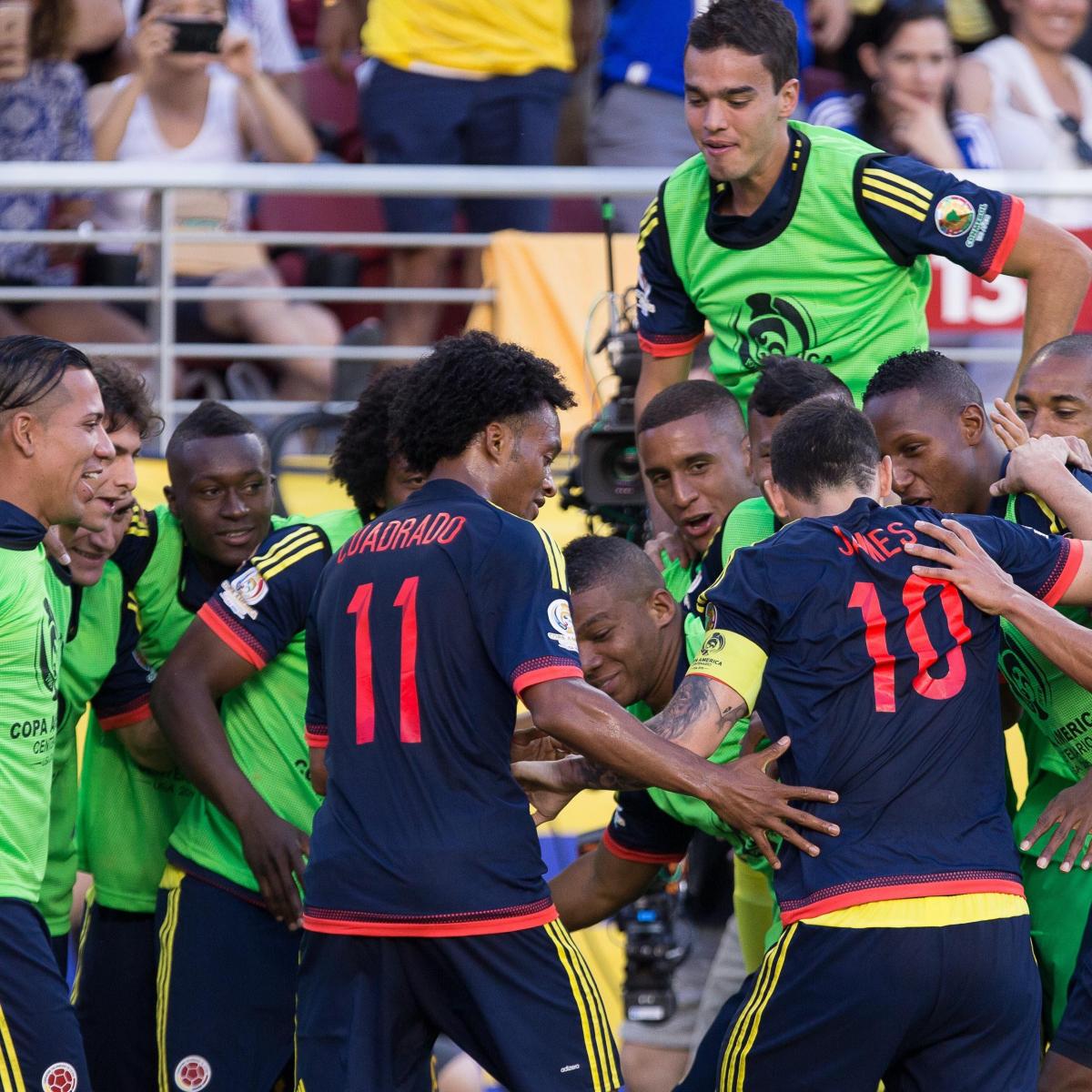 USA vs. Colombia Score, Reaction from 2016 Copa America News, Scores
