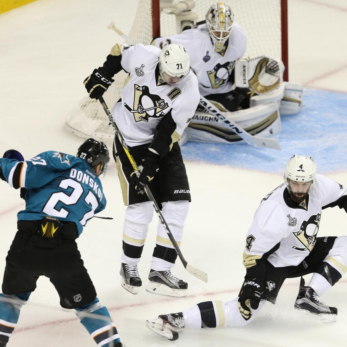 Sharks vs. Penguins Keys to Victory in Game 4 of NHL Stanley Cup Final