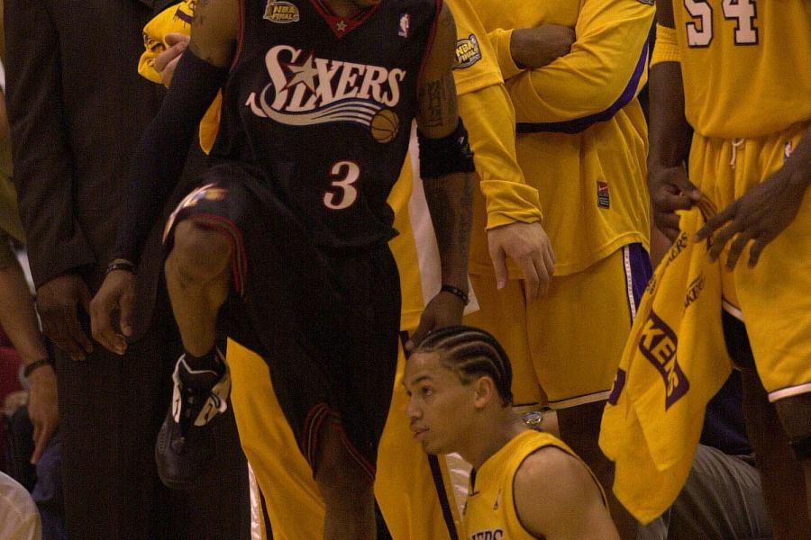 The 6 best bystanders in the iconic photo of Allen Iverson stepping over Ty  Lue 