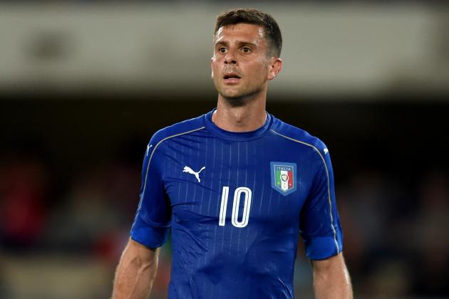 VERONA, ITALY - JUNE 06: Thiago Motta of Italy looks on during the international friendly match between Italy and Finland on June 6, 2016 in Verona, Italy. (Photo by Claudio Villa/Getty Images)