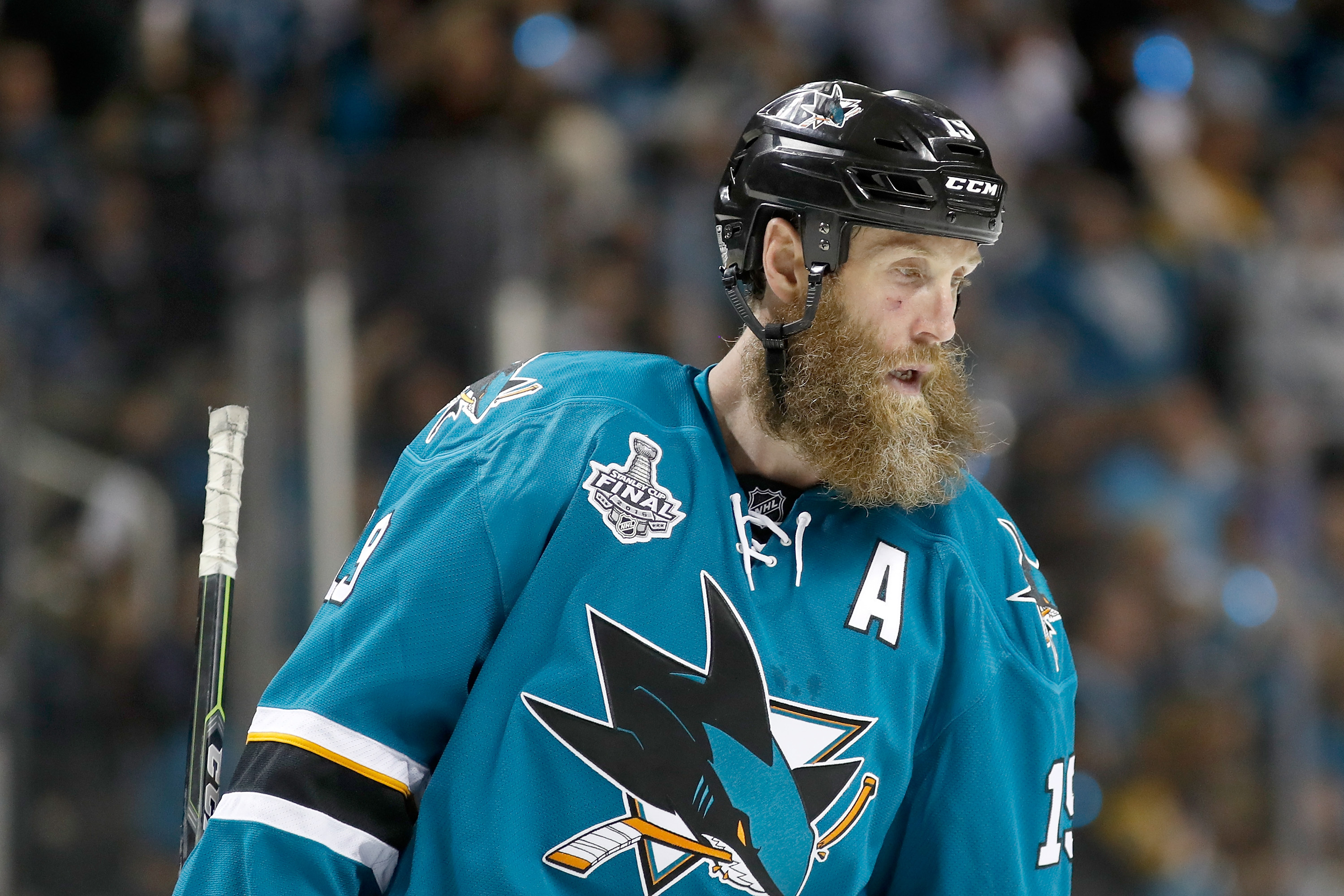 Joe Thornton's beard loses battle, Sharks center wins war