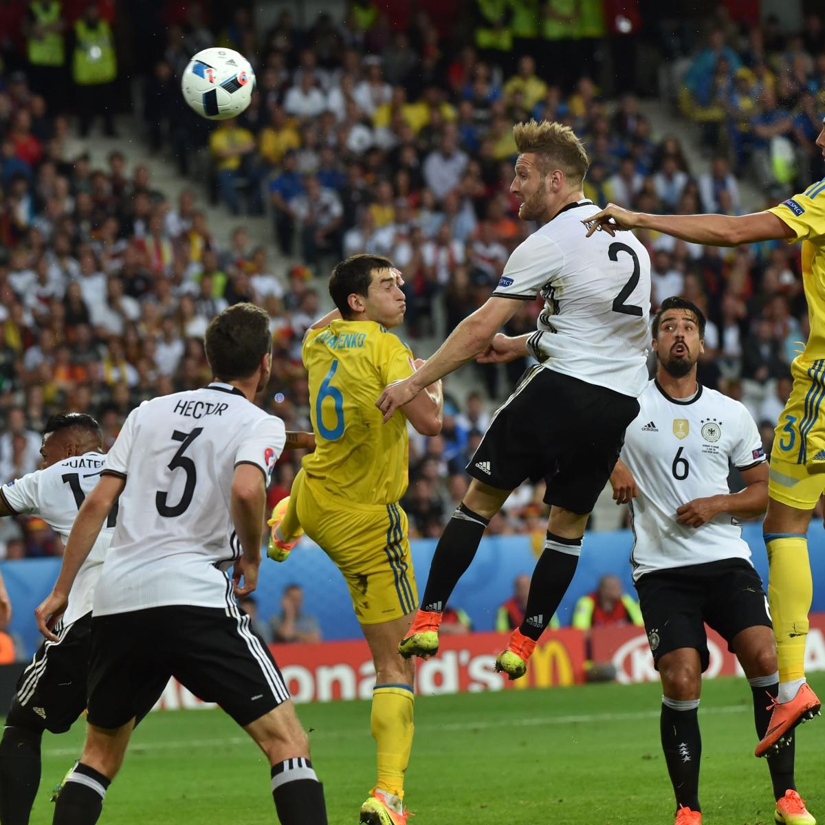 Germany Vs Ukraine Live Score Highlights From Euro 2016 Bleacher Report Latest News Videos And Highlights
