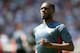 BORDEAUX, FRANCE - JUNE 08: Christian Benteke in action during the Belgium soccer team training at stade Chaban Delmas on June 8, 2016 in Bordeaux, France. (Photo by Romain Perrocheau/Getty Images)