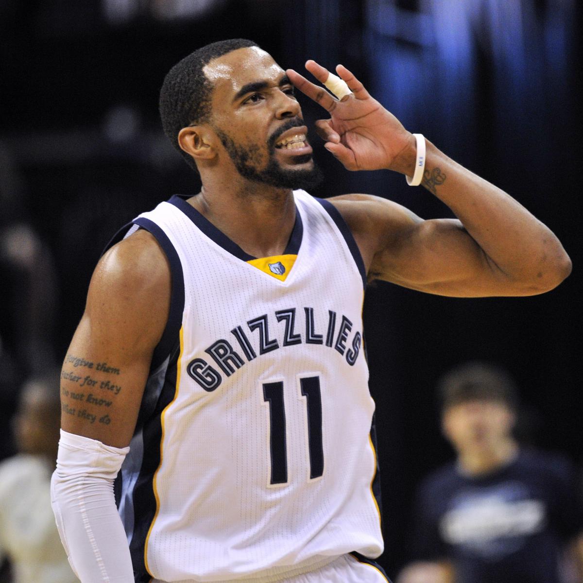 Mike Conley, Grizzlies Reportedly Agree in Principle on 5Year Contract