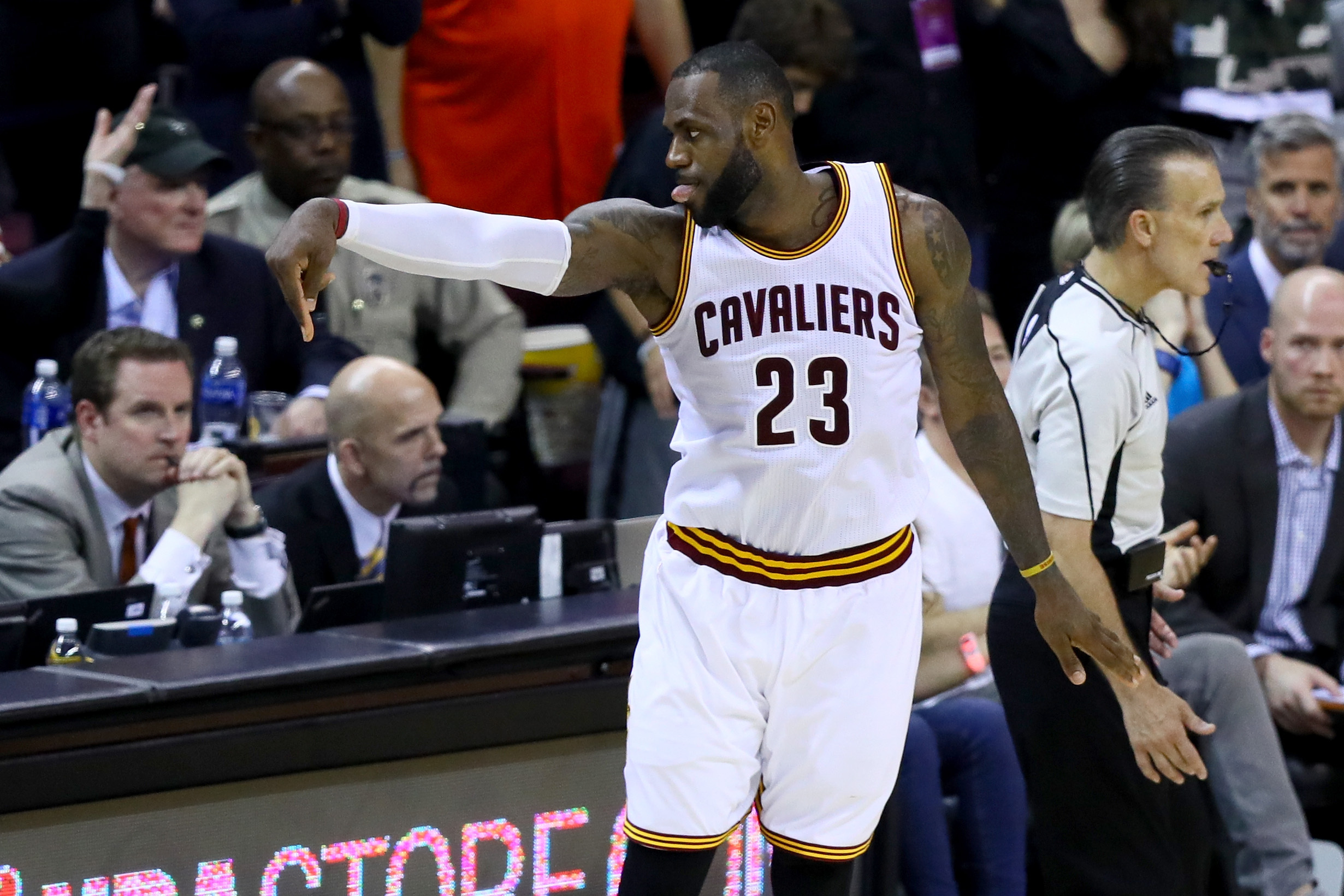 NBA Finals 2016: The Warriors had an answer for everything, then they made  LeBron James mad 