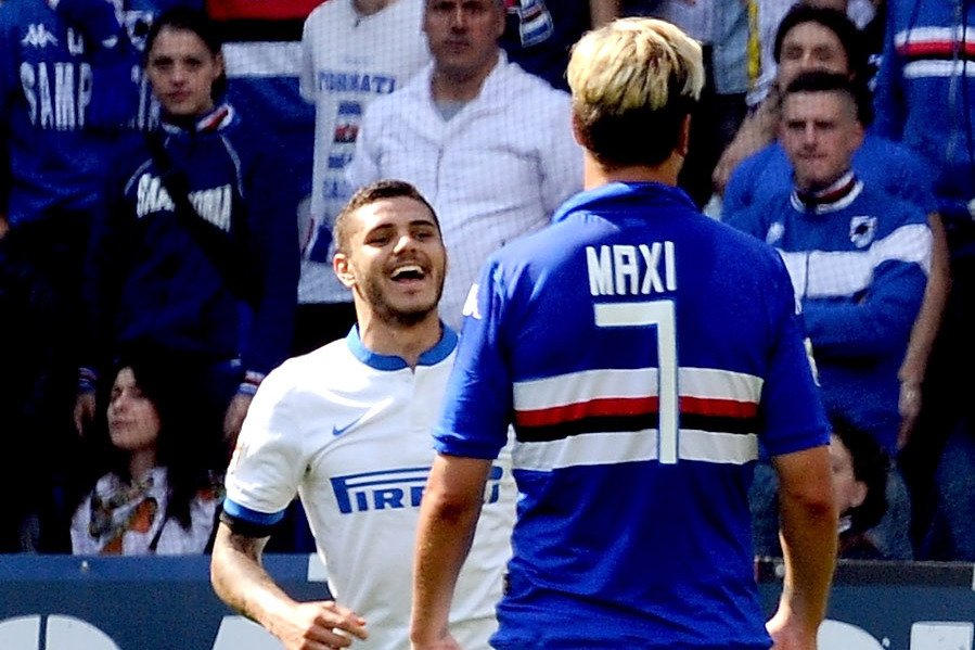 Maxi Lopez Icardi - Icardi-Maxi Lopez, niente saluto. Maurito: 