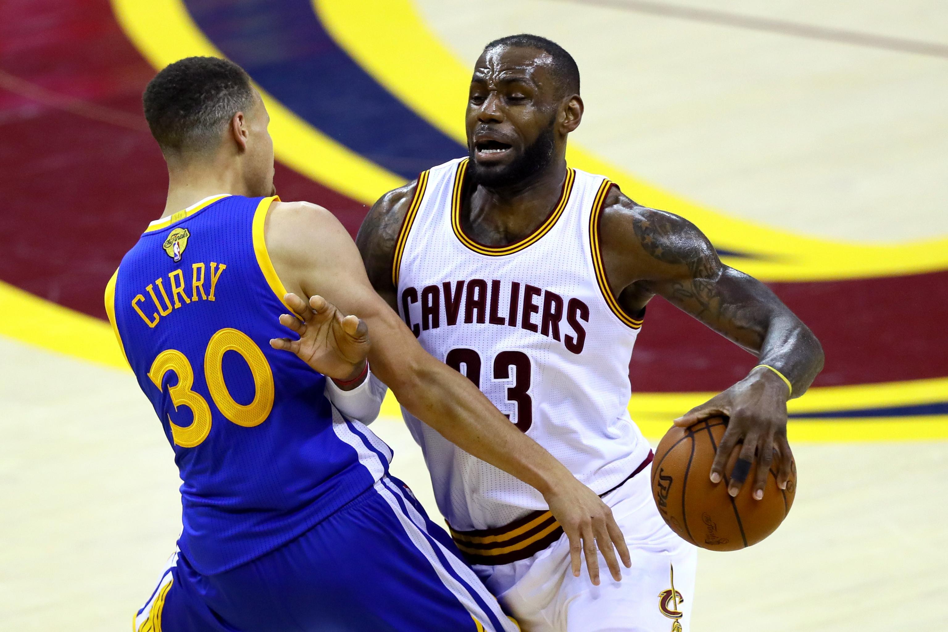 Warriors vs. Cavs NBA Finals 2016 Game 7: Stephen Curry gets the stop,  finishes over Kevin Love - Golden State Of Mind