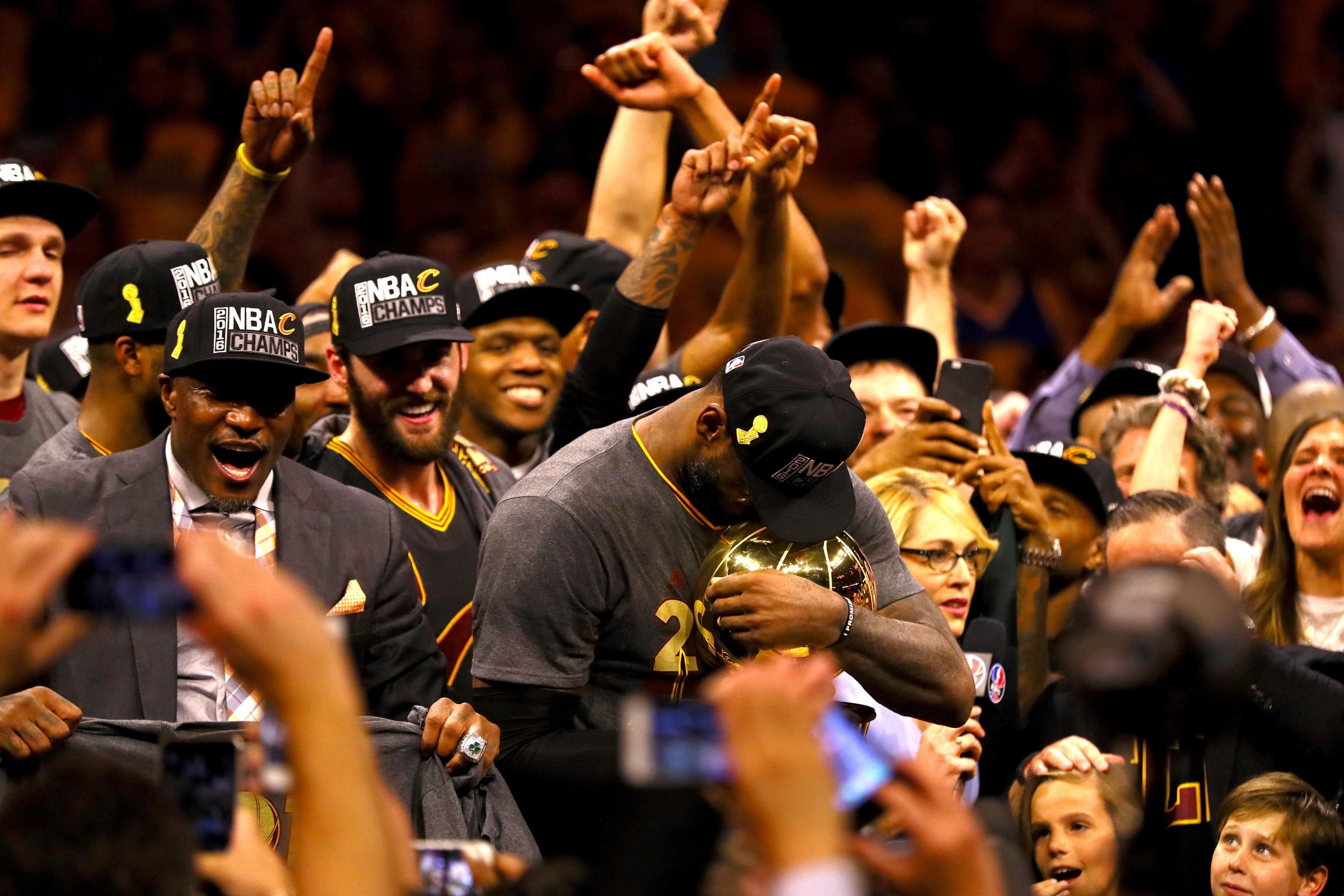 Cleveland Cavaliers 2016 NBA FINALS CHAMPIONS  Cleveland cavaliers  players, Lebron james cleveland, Nba cleveland