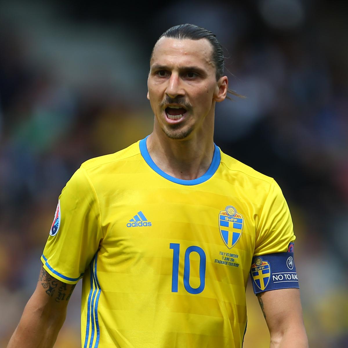 Zlatan Ibrahimovic Will Retire from International Football After Euro ...