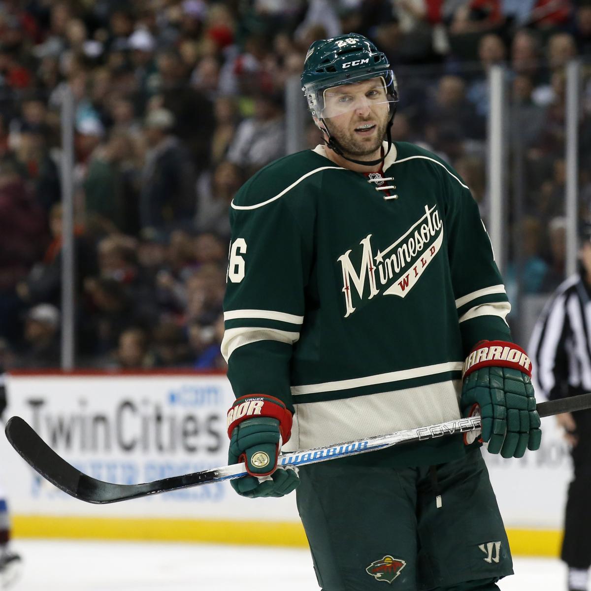 Thomas Vanek, Wild Agree to Buyout: Latest Details, Comments, Reaction ...