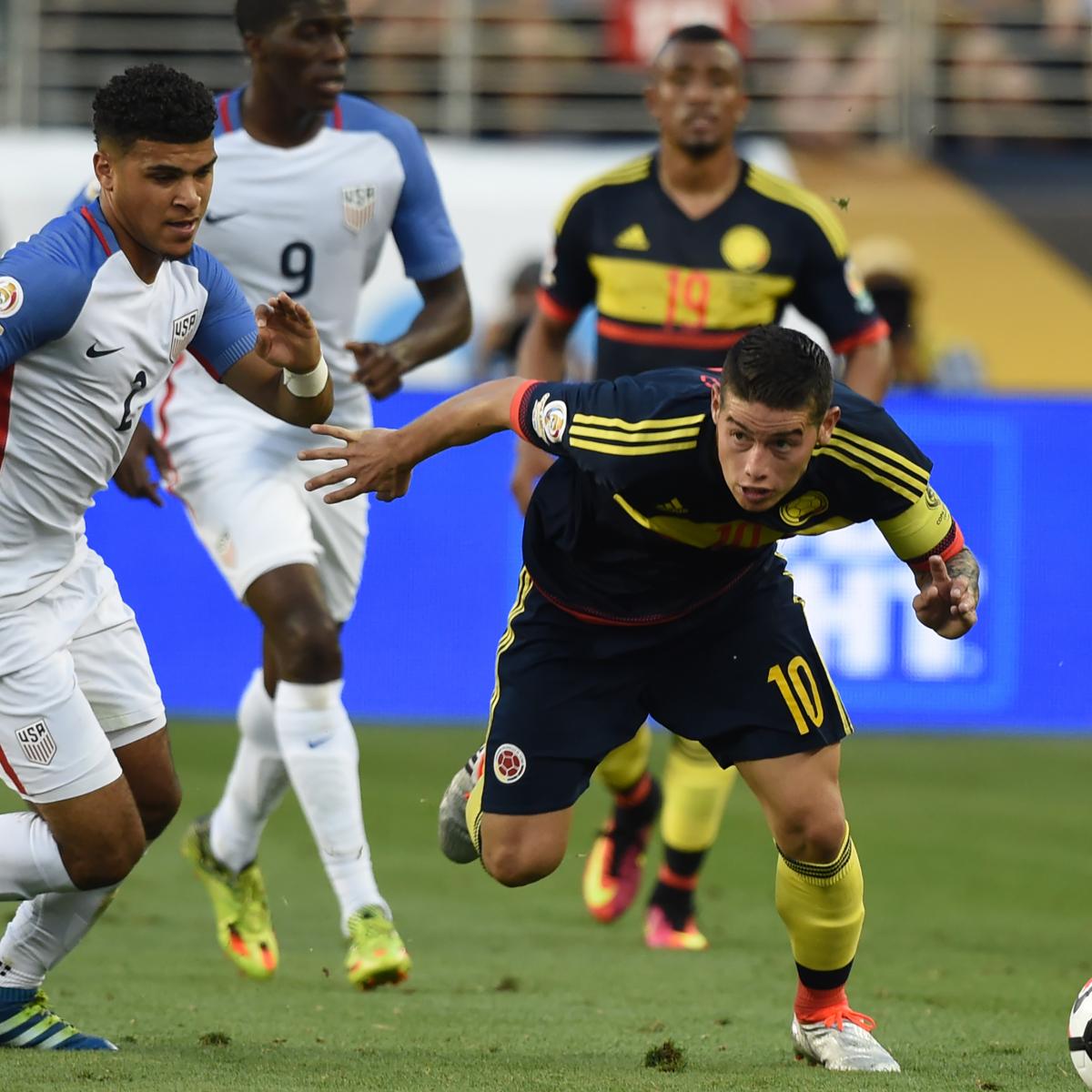 USA vs. Colombia Live Score, Highlights from Copa America 3rdPlace