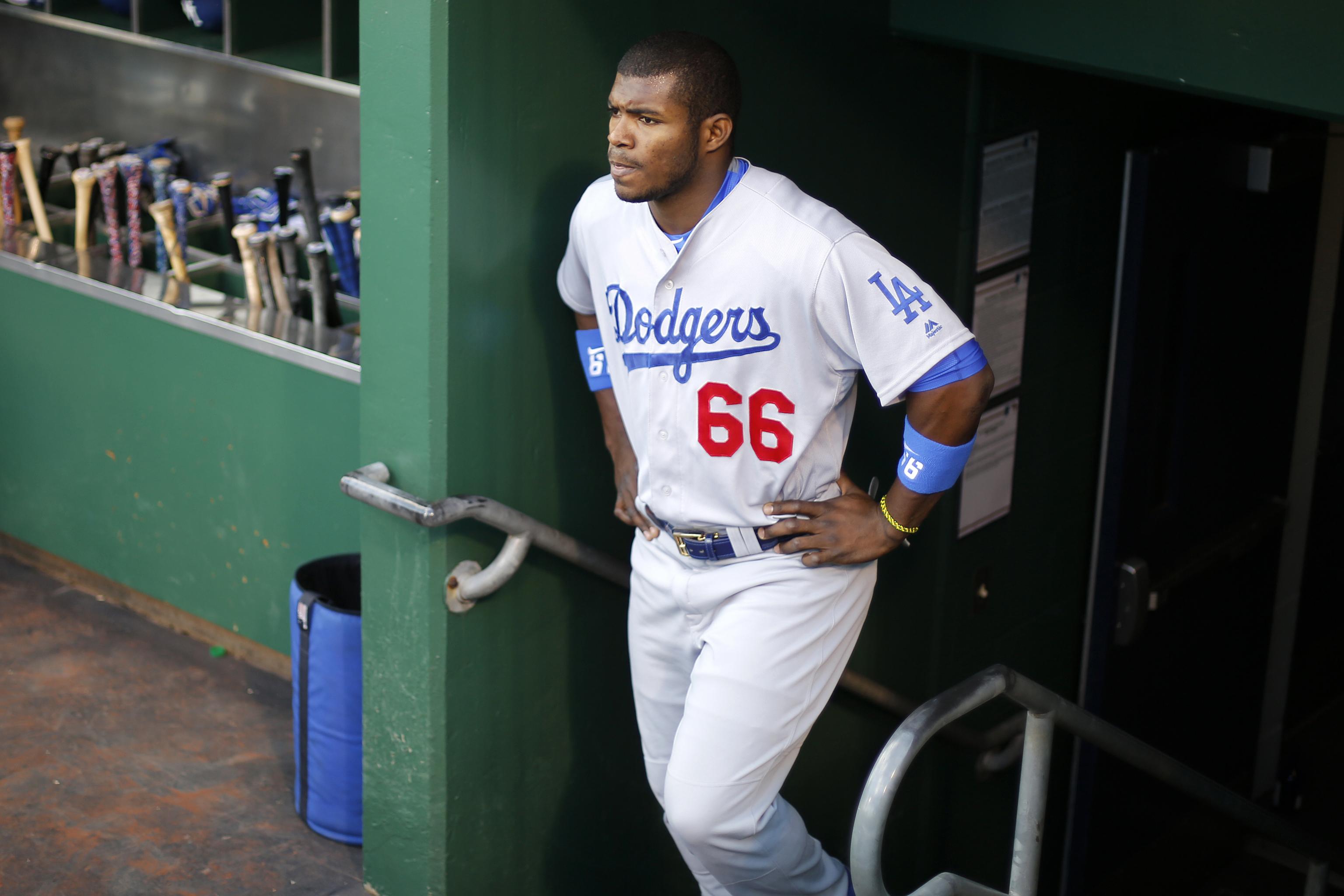 Yasiel Puig, trading Matt Kemp and not feeling sorry for the Dodgers