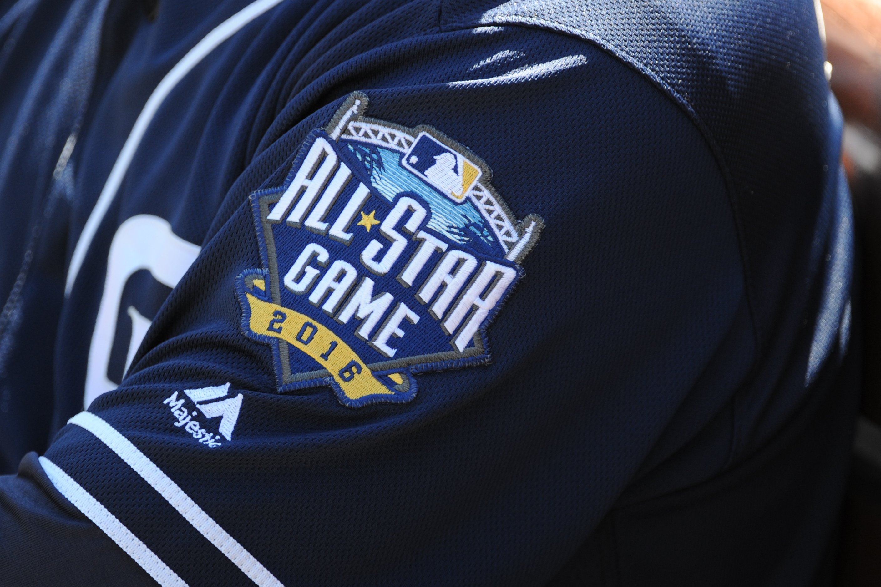 2016 MLB All-star Game Jersey Sleeve Patch In San Diego Padres