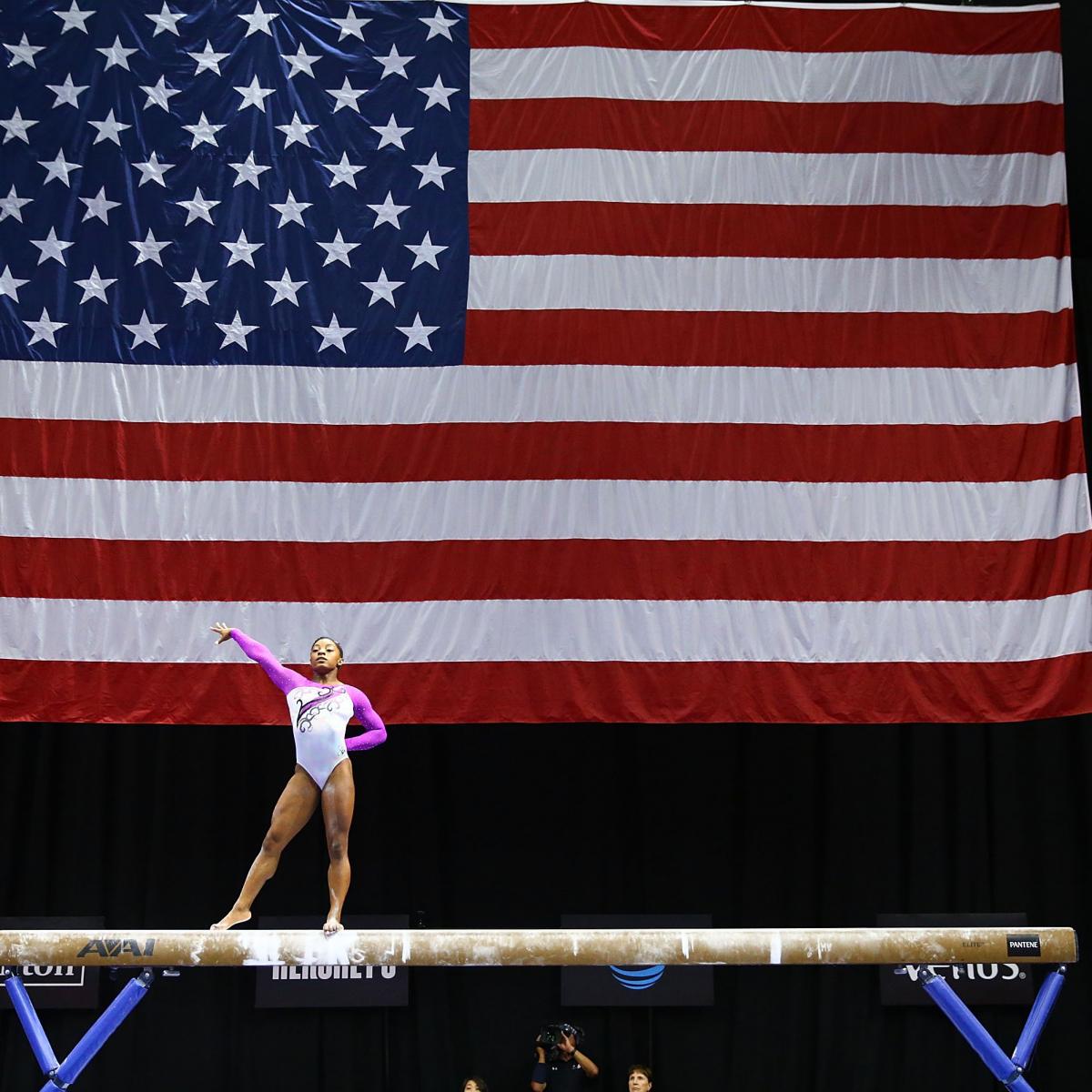 Us Womens Gymnastics 2016 Olympic Trials Meet Team Usas Rio Hopefuls Bleacher Report 
