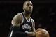 Brooklyn Nets' Thomas Robinson in action during an NBA basketball game against the Philadelphia 76ers, Friday, March 11, 2016, in Philadelphia. (AP Photo/Matt Slocum)