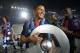 PARIS, FRANCE - MAY 14: Thiago Silva and Blaise Matuidi of PSG celebrate winning the French Ligue 1 championship following the French Ligue 1 match between Paris Saint-Germain (PSG) and FC Nantes at Parc des Princes stadium on May 14, 2016 in Paris, France. (Photo by Jean Catuffe/Getty Images)