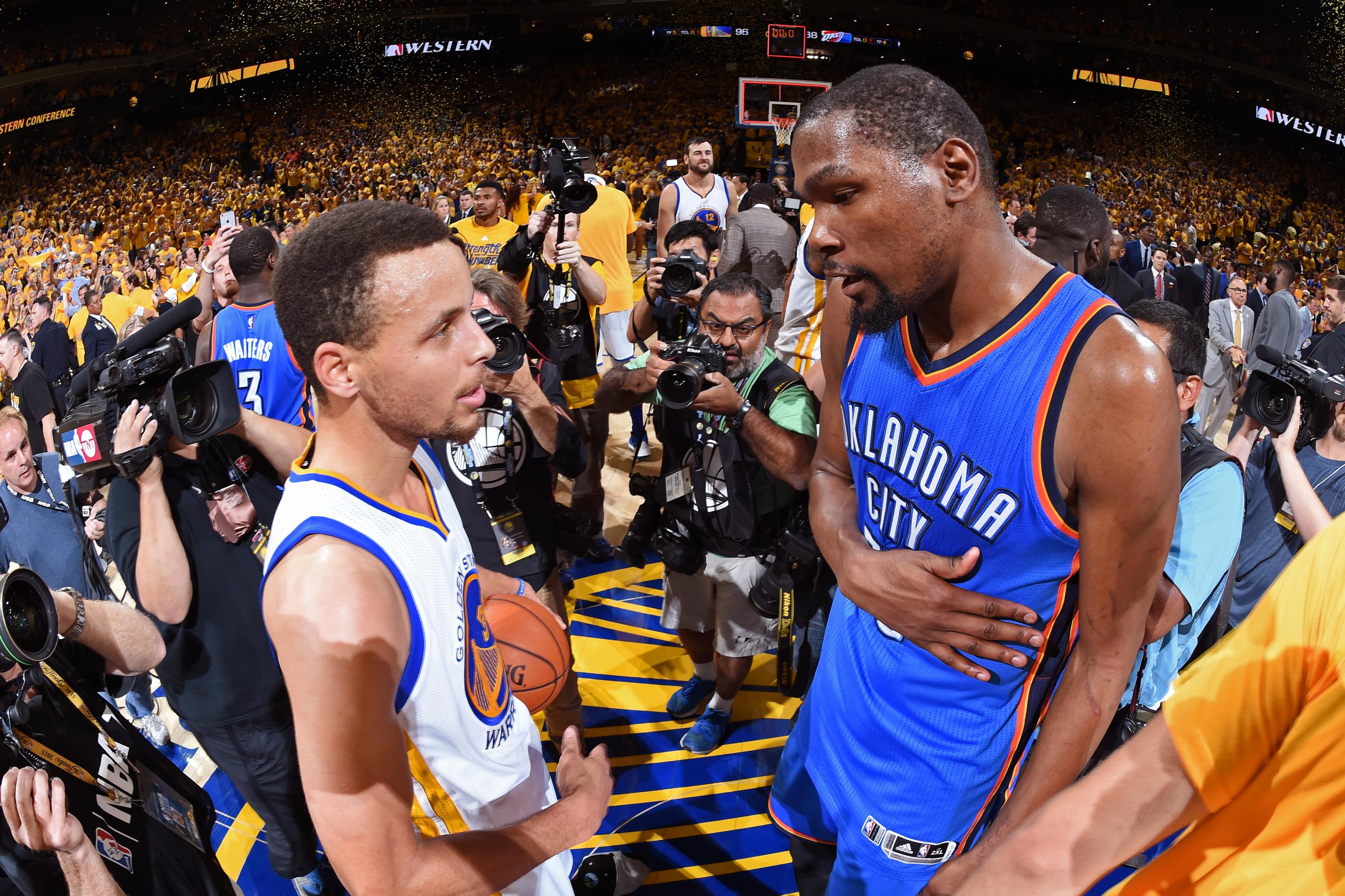 Kevin Durant wanted to play for Warriors before last year in OKC