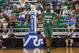 Boston Celtics' Jaylen Brown stands on the court in the second half of an NBA Summer League basketball game against the Philadelphia 76ers on Monday, July 4, 2016, in Salt Lake City. (AP Photo/Kim Raff)