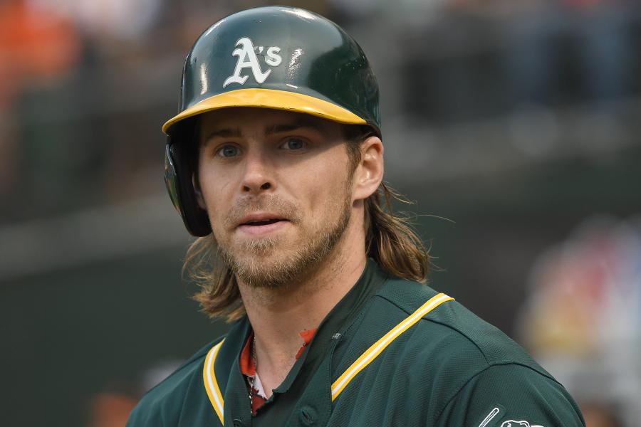 Josh Reddick Cuts Hair, Trims Beard, Likely Loses Bet to WWE's