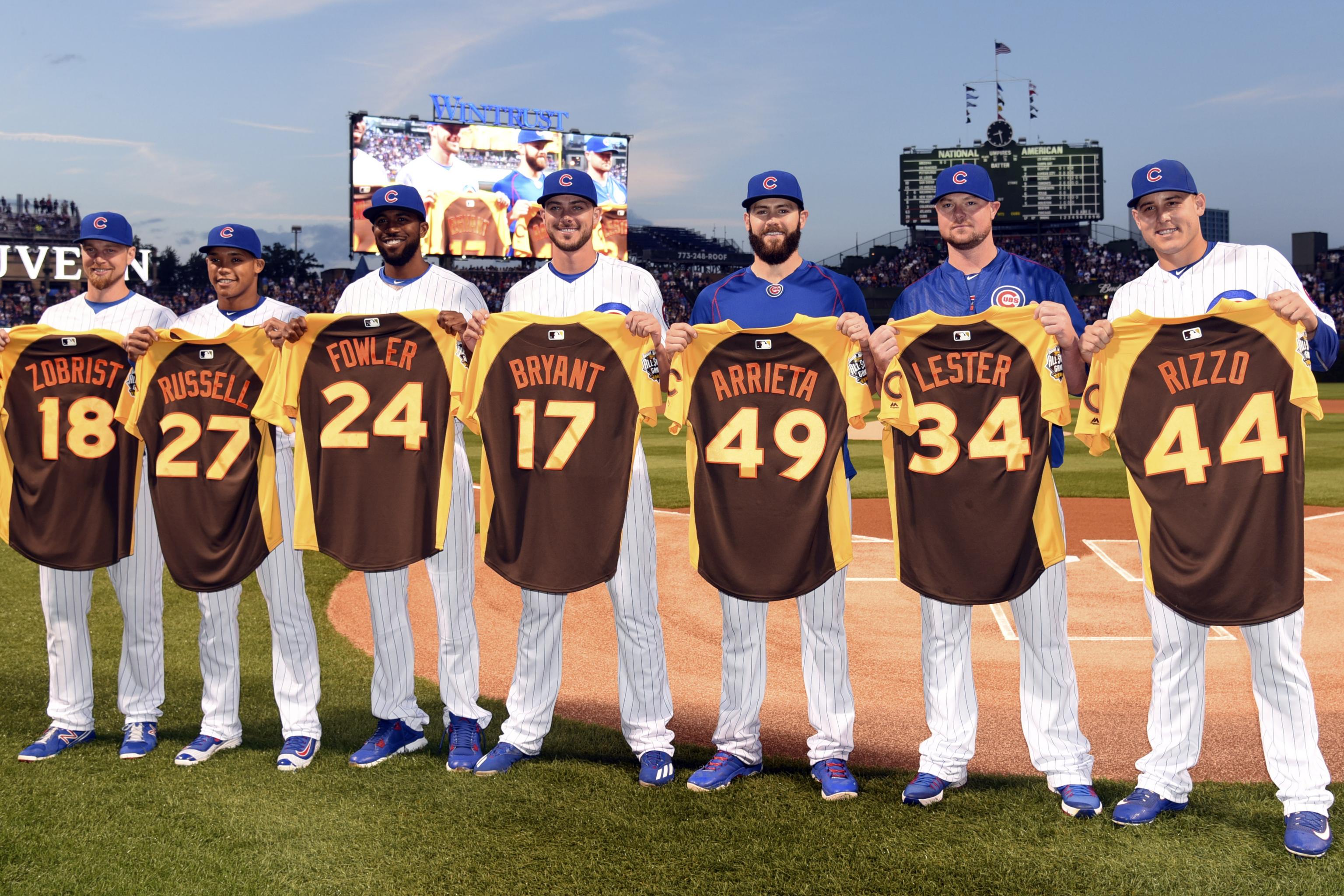 Chicago Cubs 2016 Roster