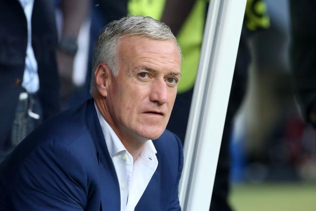 PARIS, FRANCE - JULY 10: Coach of France Didier Deschamps looks on during the UEFA Euro 2016 final match between Portugal and France at Stade de France on July 10, 2016 in Saint-Denis near Paris, France. (Photo by Jean Catuffe/Getty Images)