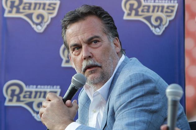 LOS ANGELES, CA - JUNE 16:  Head coach Jeff Fisher of the Los Angeles Rams attends LASEC Hosts NFL All-Access With The Los Angeles Rams at Los Angeles Memorial Coliseum on June 16, 2016 in Los Angeles, California.  (Photo by Leon Bennett/Getty Images)