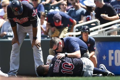 To break Yan Gomes out of his slump, the Indians had a clubhouse sacrifice  to the baseball gods