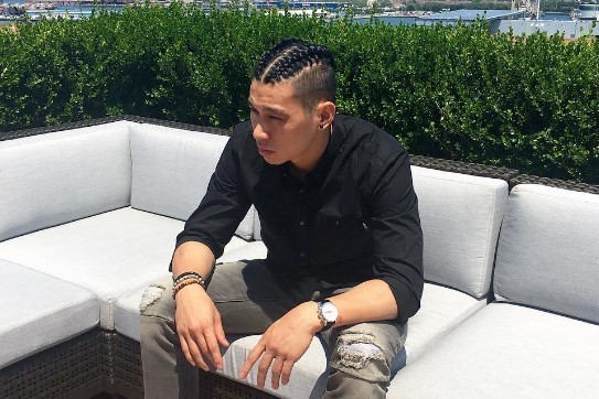 Jeremy Lin Rocks Cornrows at Introductory Brooklyn Nets Press